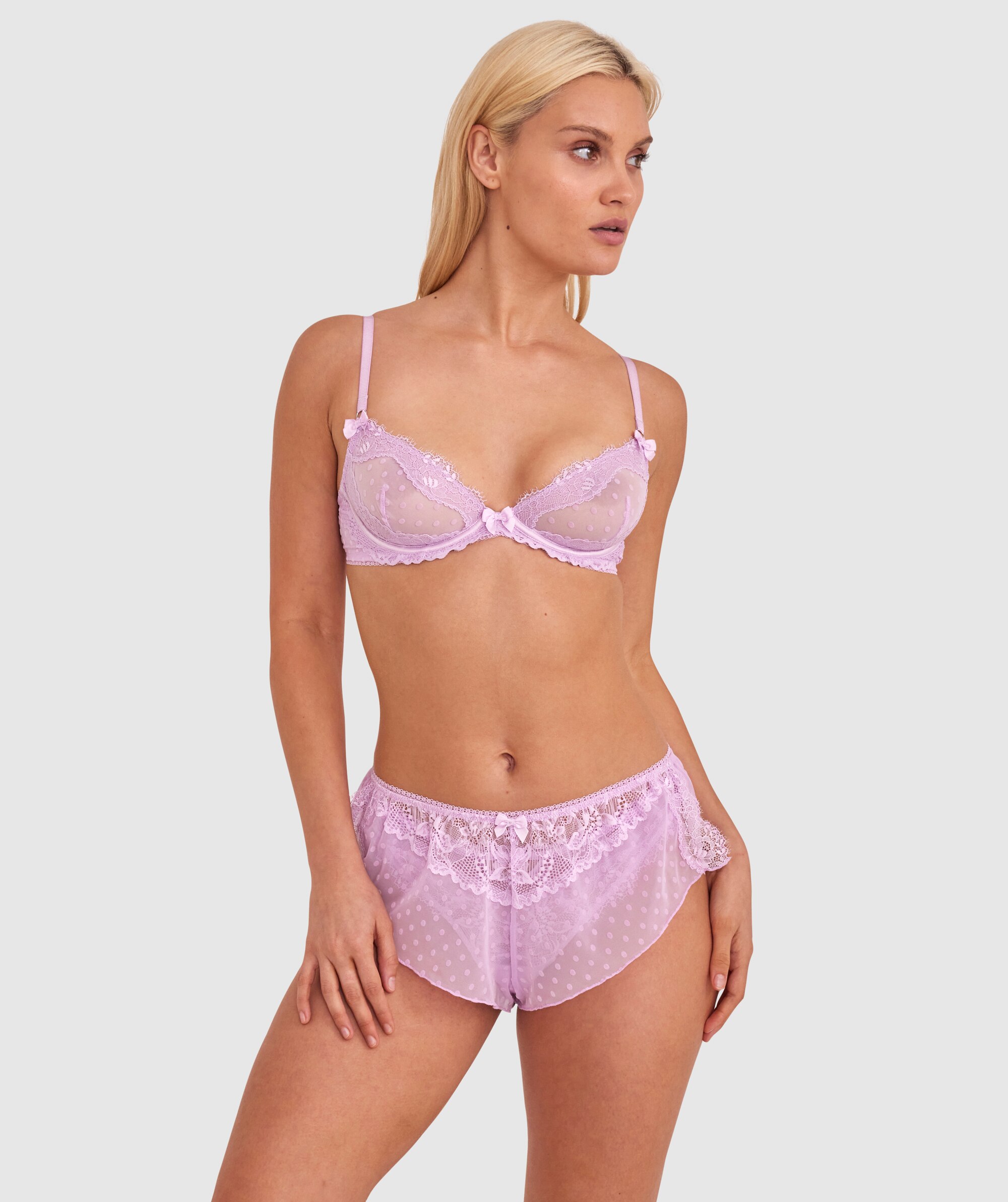 Bras N Things Daphne Underwire Bra Lavender 01519201