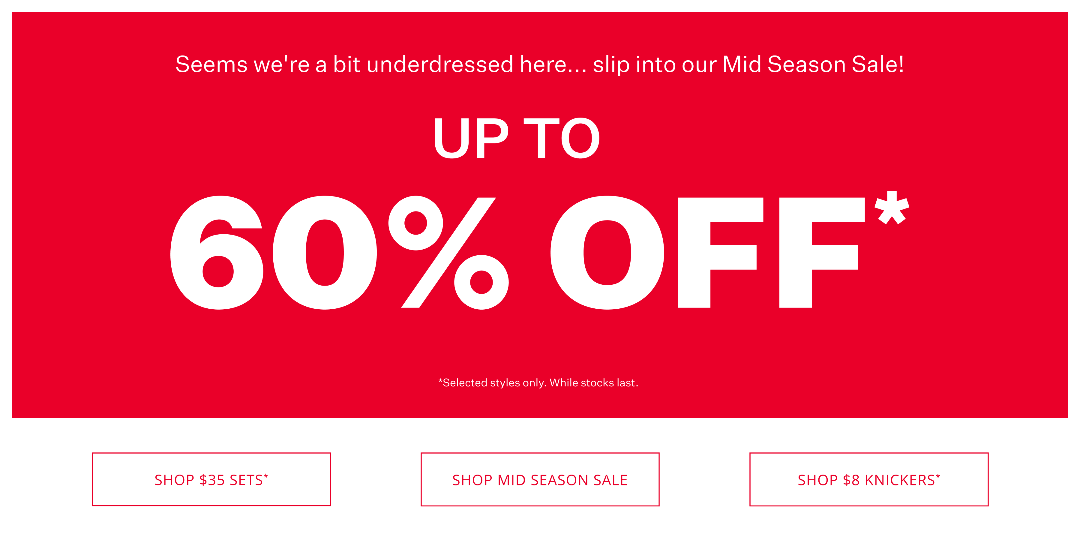 Sale | Bras N Things