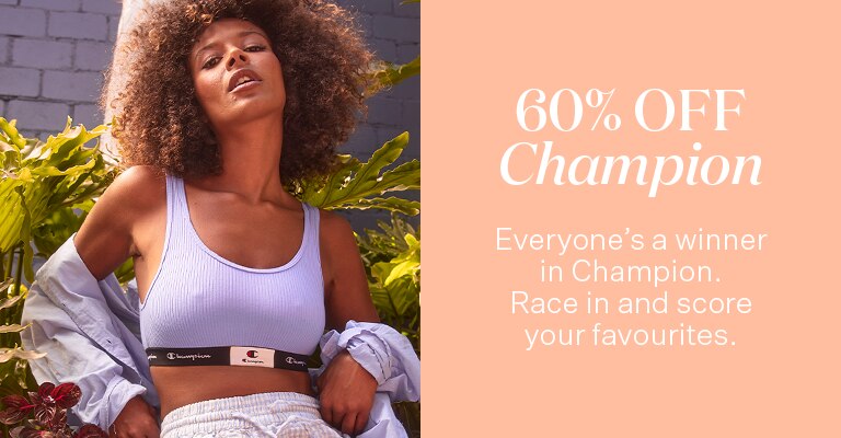 Up to 60% OFF Champion.