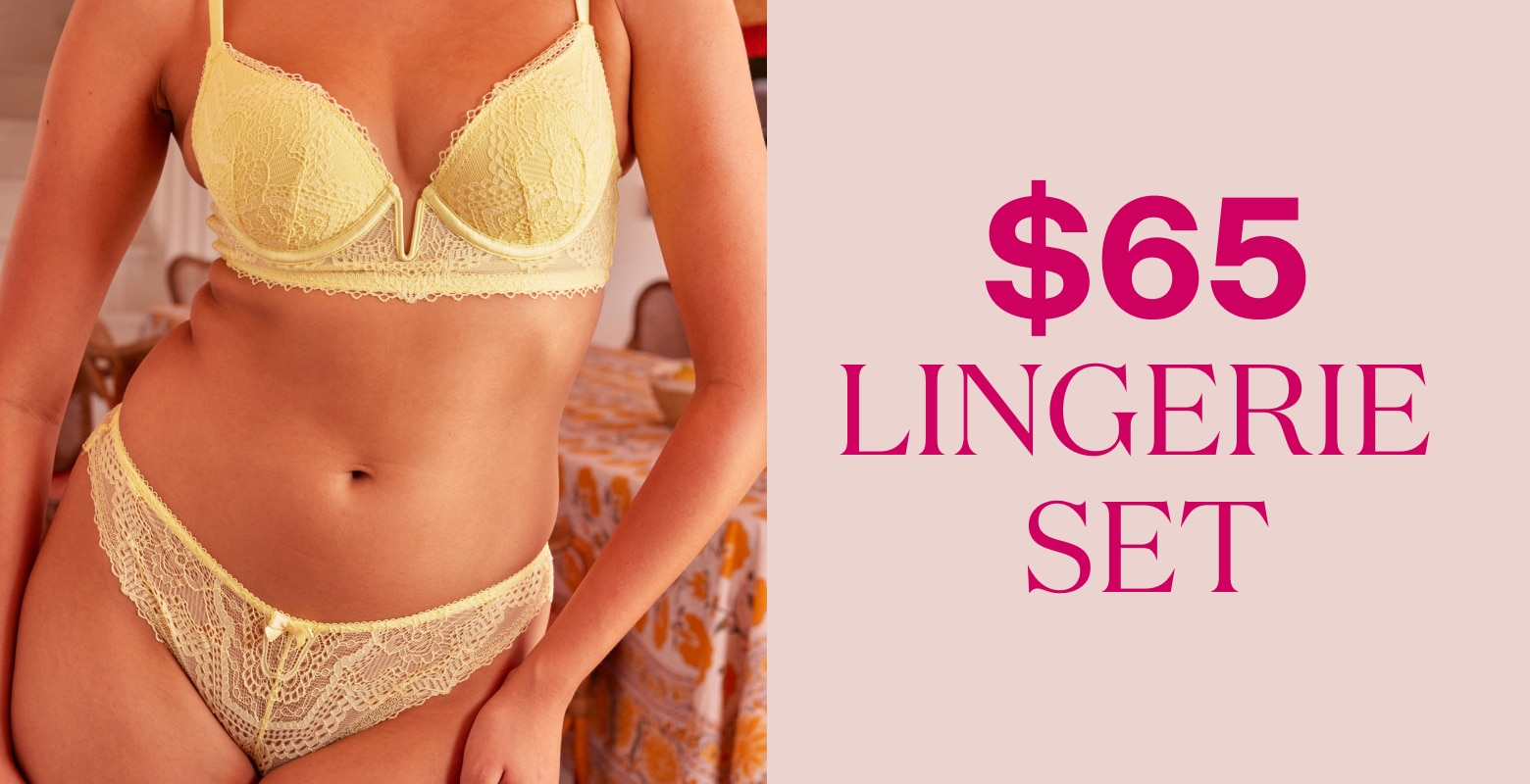 $65 Chicago Bra and Knicker Lingerie Sets