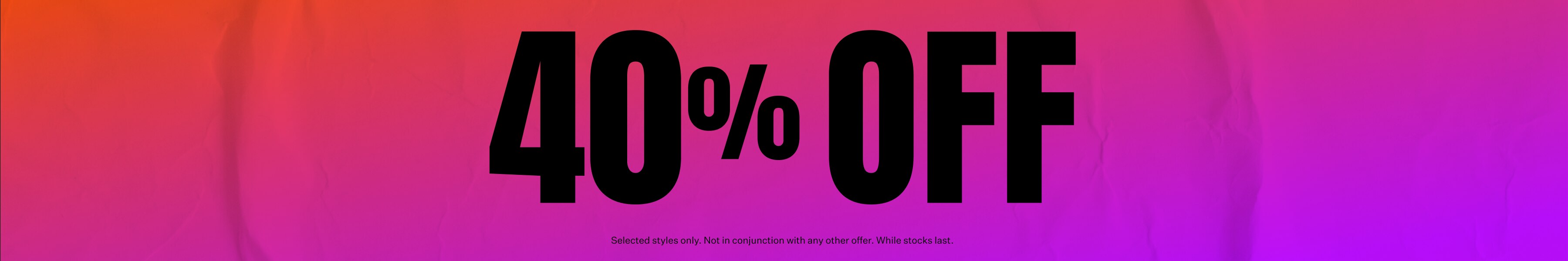 Sale On Black Friday - 40% Off.