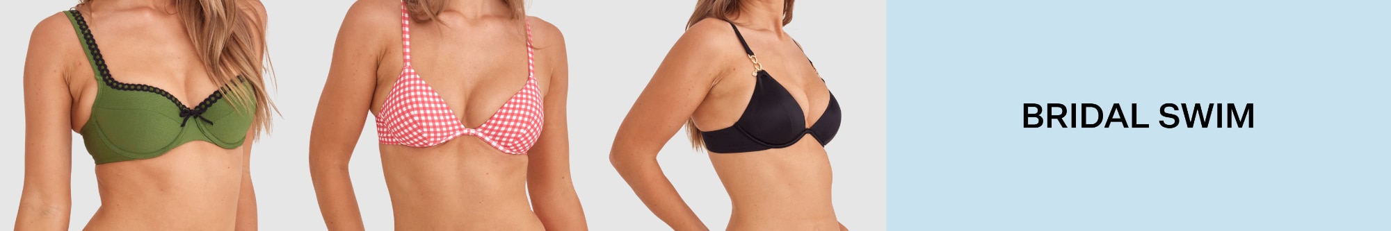 Summer Meet Your Match. Our new swim drop is here to play. Available in sizes 8-18 and A-G cups.