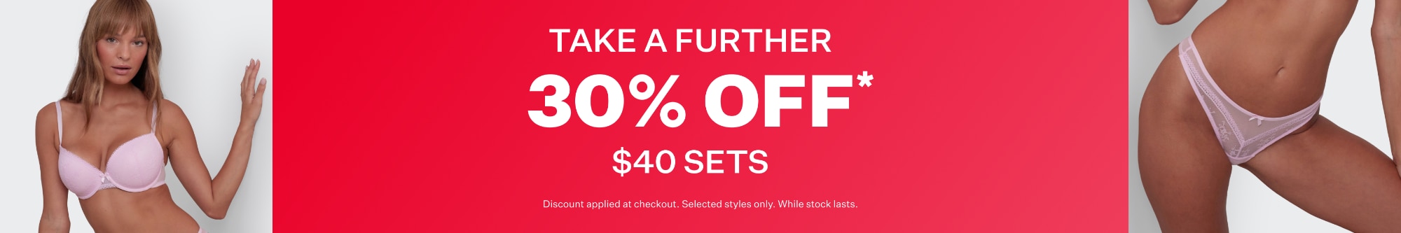 $40 Bra & Knicker Sets