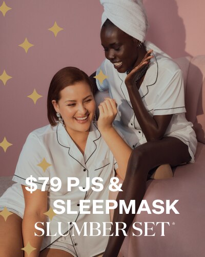$79 PJs & Sleepmask slumber set