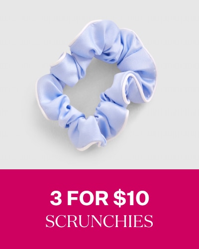 3 For $10 Scrunchies