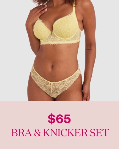 $65 Lingerie Bra & Knicker Set